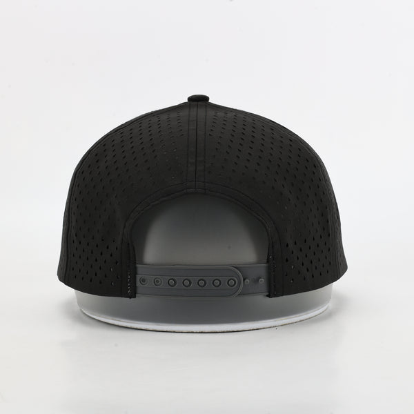 Black 5 Panel Hat
