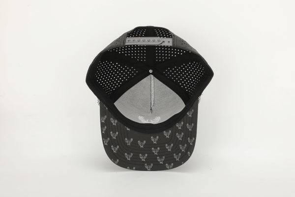 Dark Grey 5 Panel Hat