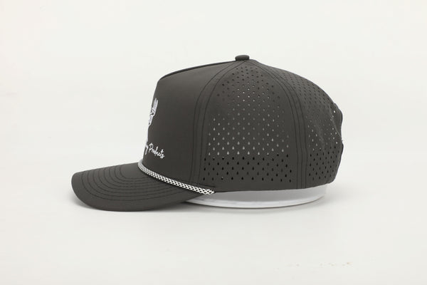 Dark Grey 5 Panel Hat
