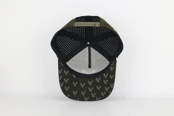 Forest Green 5 Panel Hat