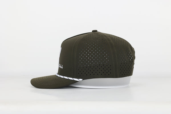 Forest Green 5 Panel Hat