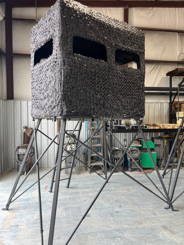 4x6 Quadpod Tower Deer Blind