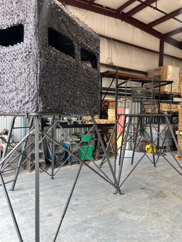 4x6 Quadpod Tower Deer Blind