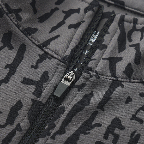 Monarch Quarter-Zip Camo Hoodie