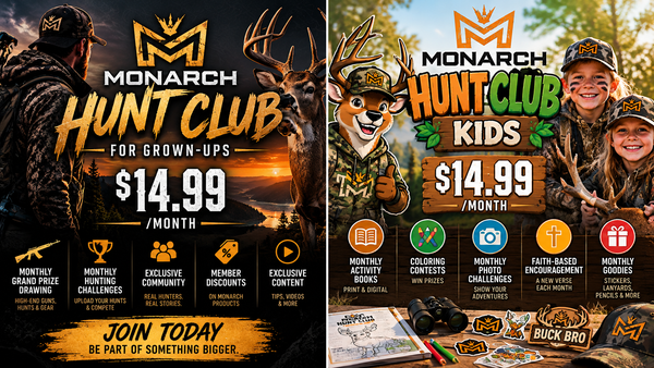 Monarch Hunt Club Membership: Family Bundle (Monarch Hunt Club + Kids)
