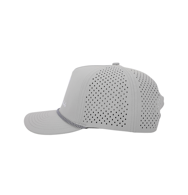 Grey 5 Panel Hat