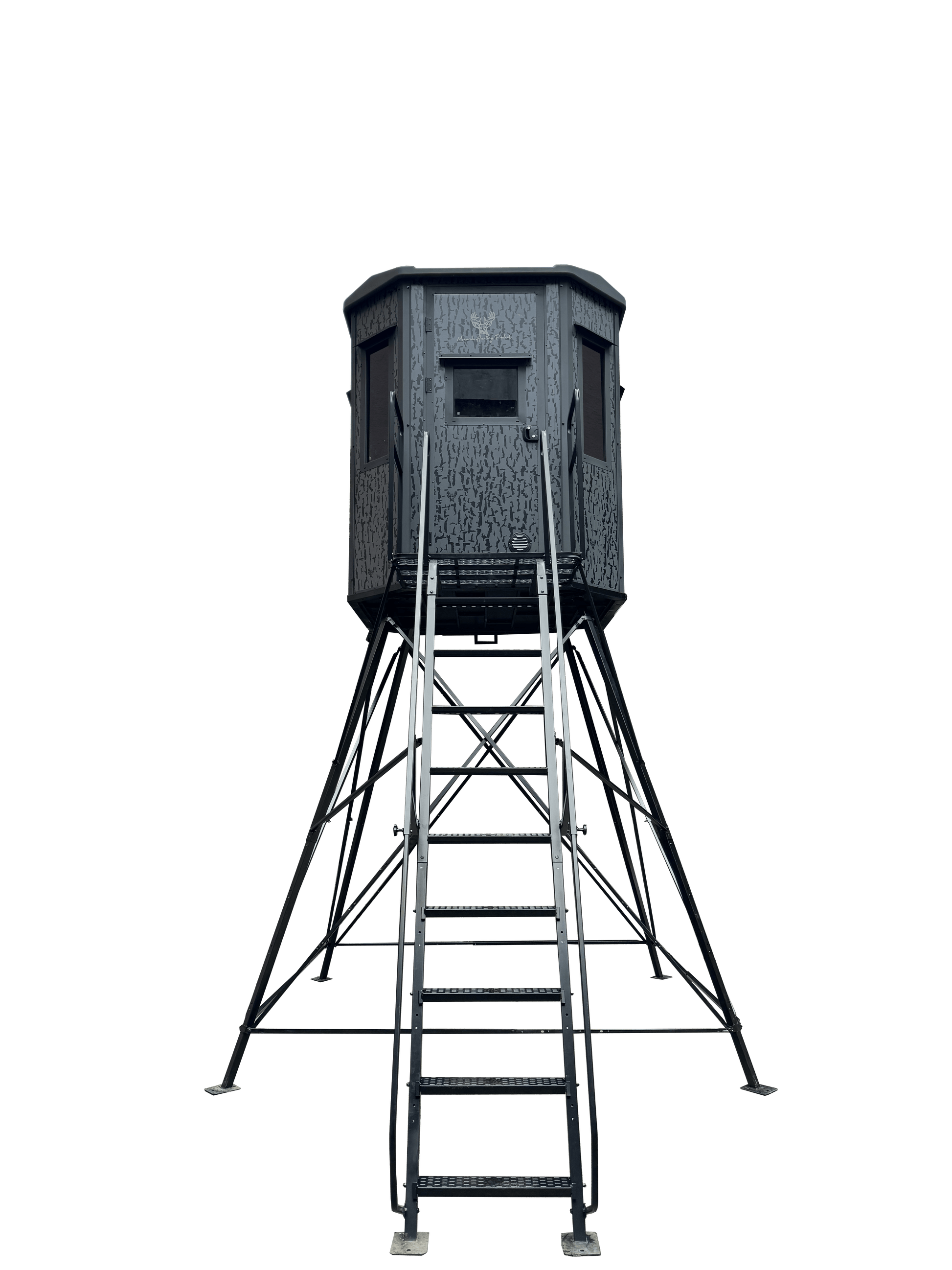 Hunting Blind - Elevated Deer Blind Animation