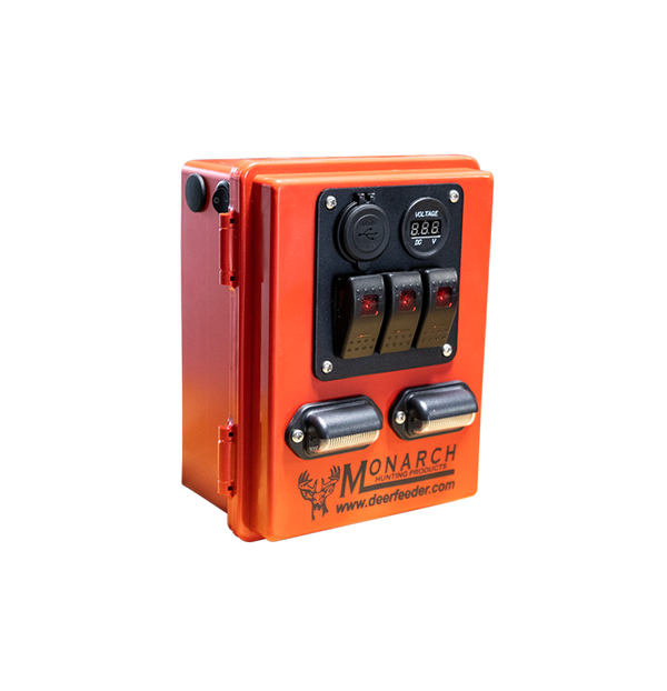 Monarch The Charger 12V deer blind power supply kit