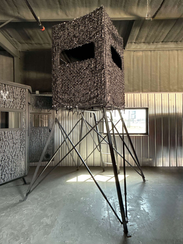 4x4 Quadpod Hunting Blind Box