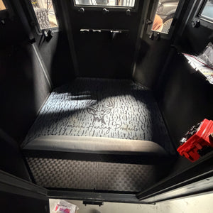 Monarch insulated foam deer blind mat - 4 section foldable floor mat fully laid out