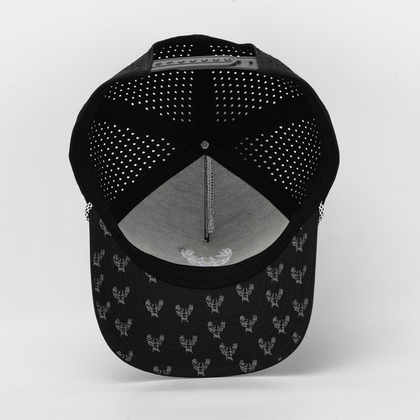 Black 5 Panel Hat