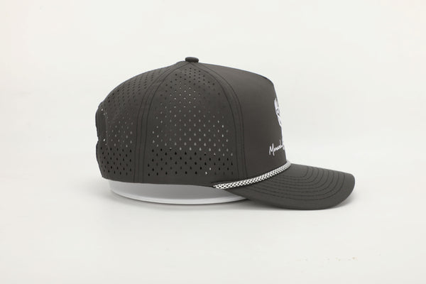Dark Grey 5 Panel Hat