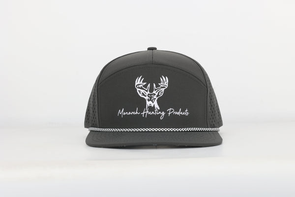 Dark Grey 7 Panel Hat