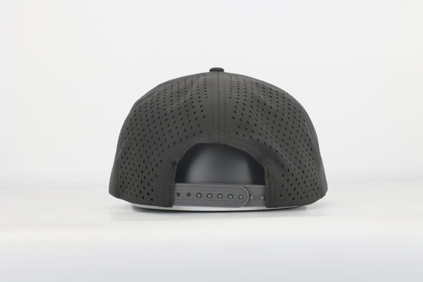 Dark Grey 7 Panel Hat