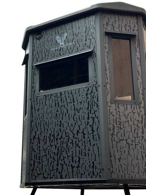 Monarch elevated blind - insulated wall panel detail