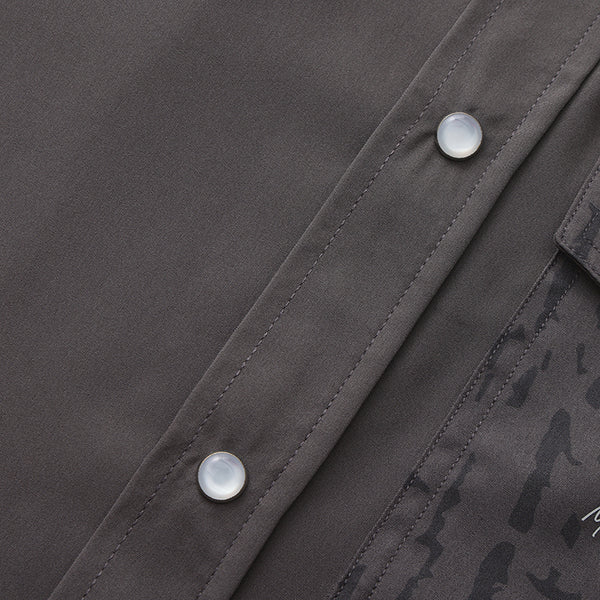 Monarch Camo Button Down Shirt