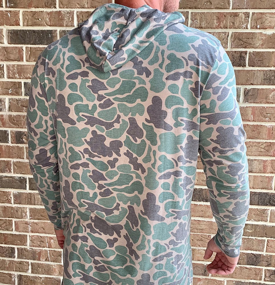 Old School Camo Performance Hoodie – Monarch Hunting Products